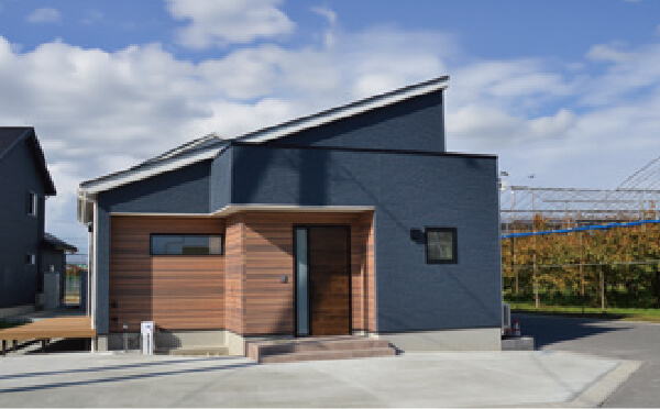 モデルハウス外観